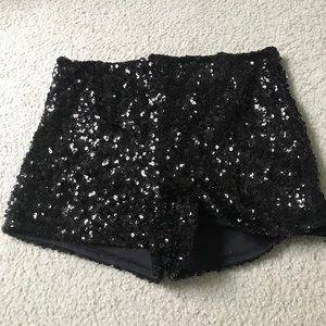 Sparkly shorts